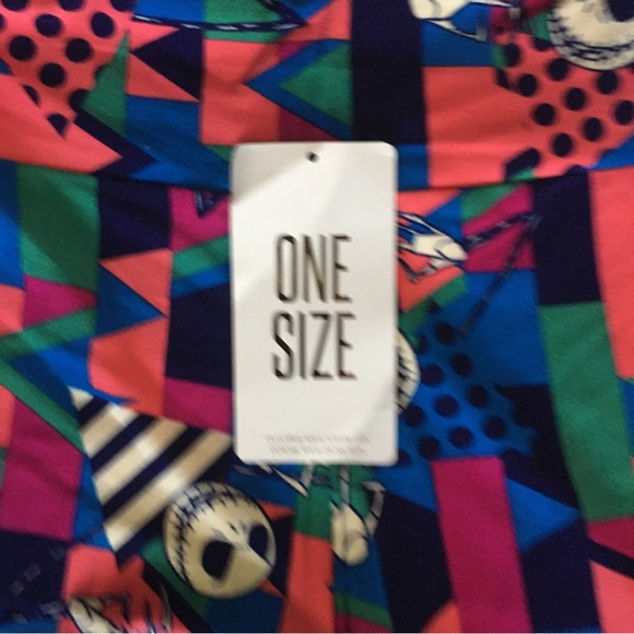 NWT Lularoe Nightmare Before Christmas Leggings NWT Awesome J Black Cat Legging - Picture 3 of 9